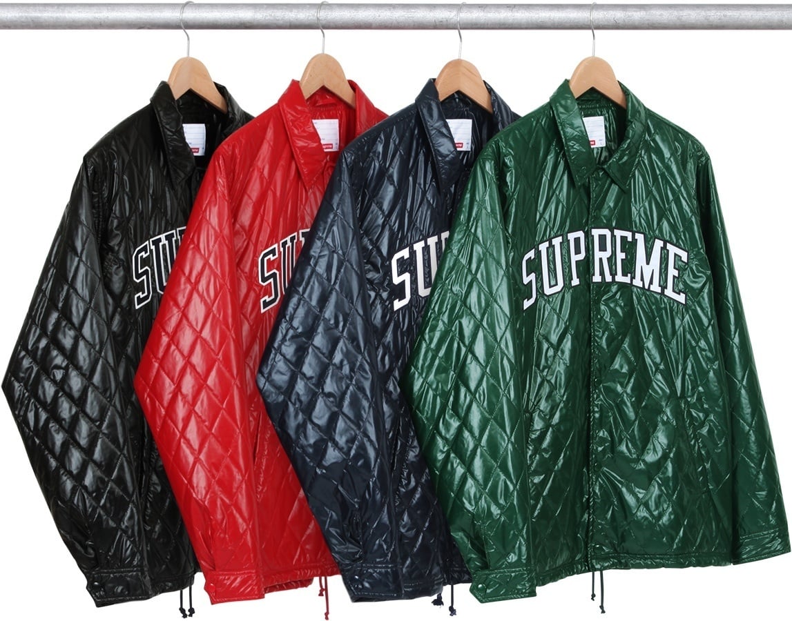 Quilted Coaches Jacket